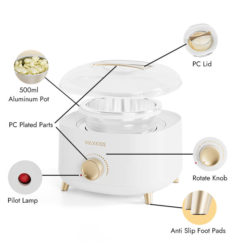 mechanical wax machine, 500ml wax warmer, WH-Y23123 hair removal machine