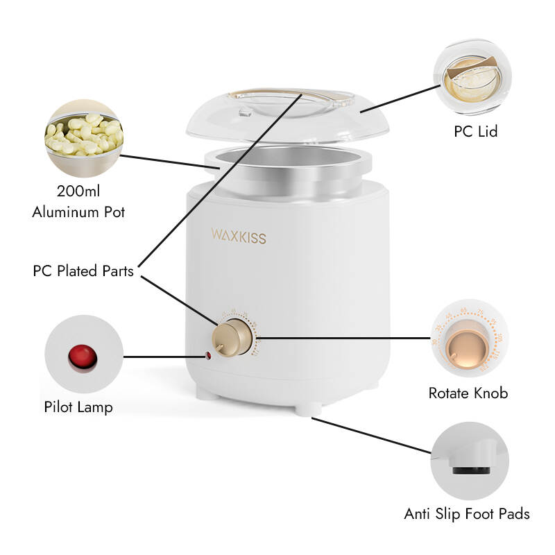 200ml mini wax heater, wax melter, WH-Y23122 wax warmer