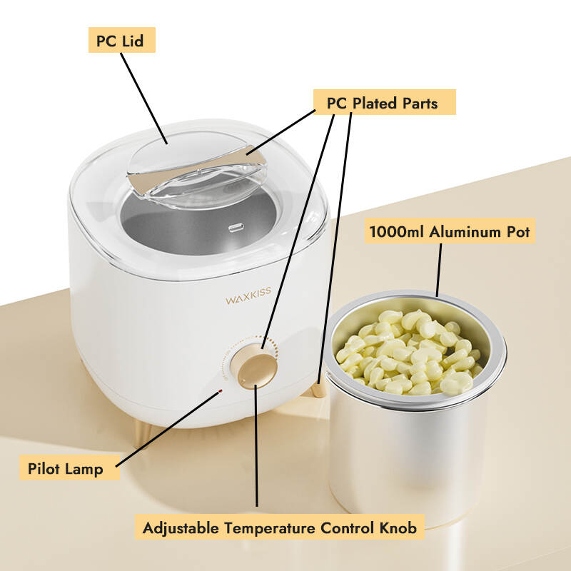 1000ml wax machine, hair removal wax heater, WH-Y23124 wax warmer