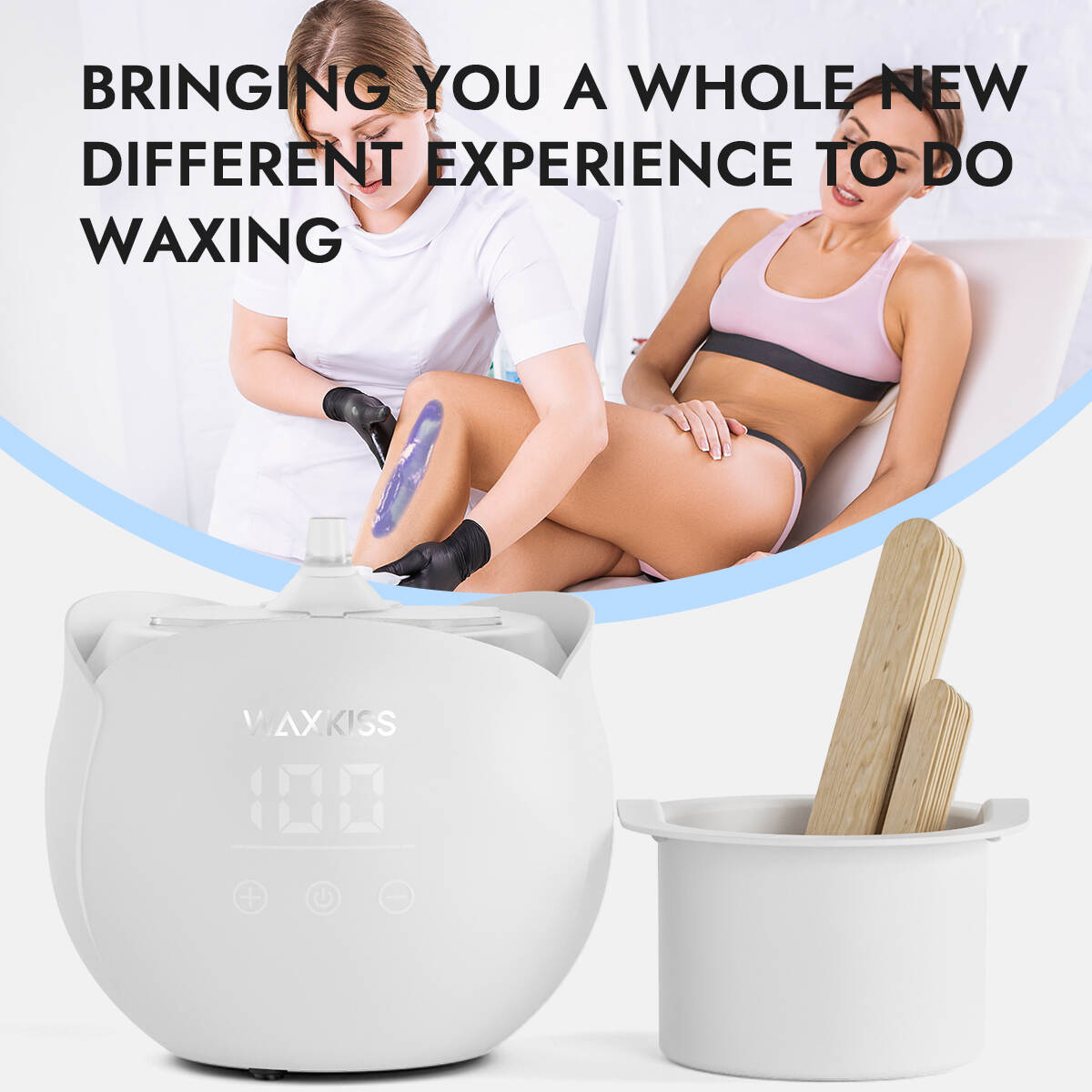 digital wax heater kit, flower wax heater, FHC-070822 wax melter, professional wax heater