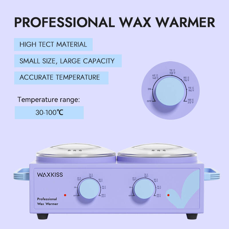 double pot wax machine, 1000ml wax warmer, DWH-006 wax heater