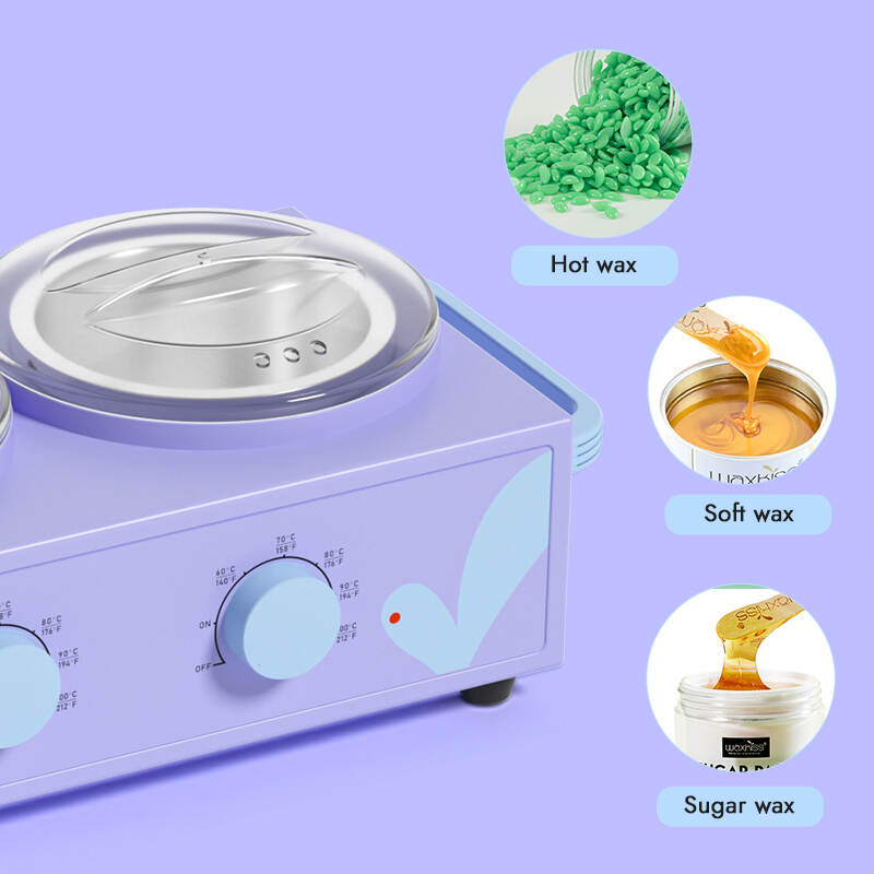 double pot wax machine, 1000ml wax warmer, DWH-006 wax heater