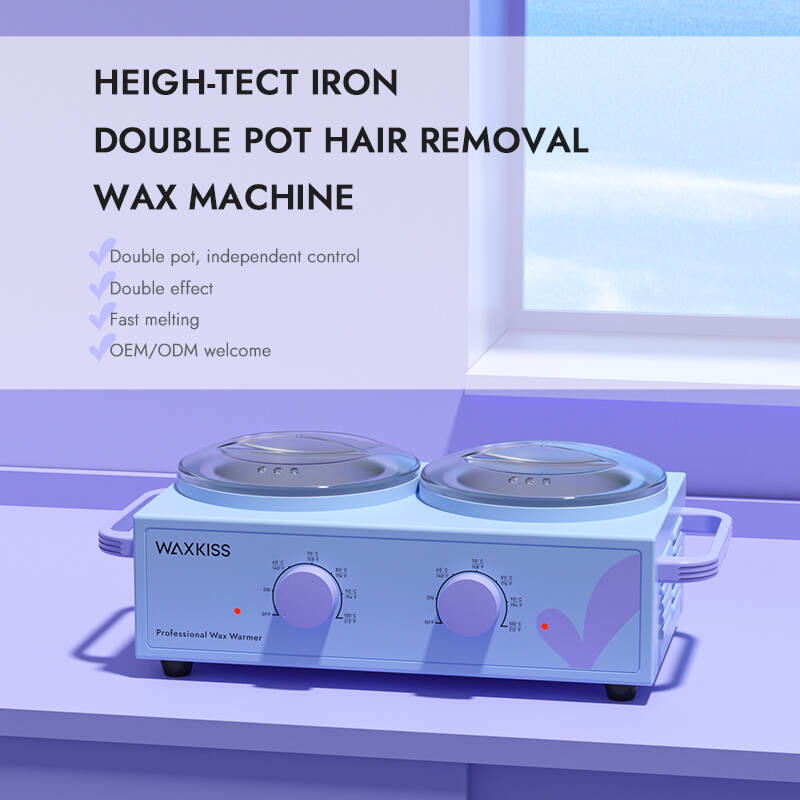 double pot wax machine, 1000ml wax warmer, DWH-006 wax heater