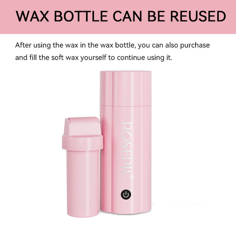 smart cartridge wax heater kit, ROSE-01 waxing kit, professional wax kit, cartridge wax warmer kit