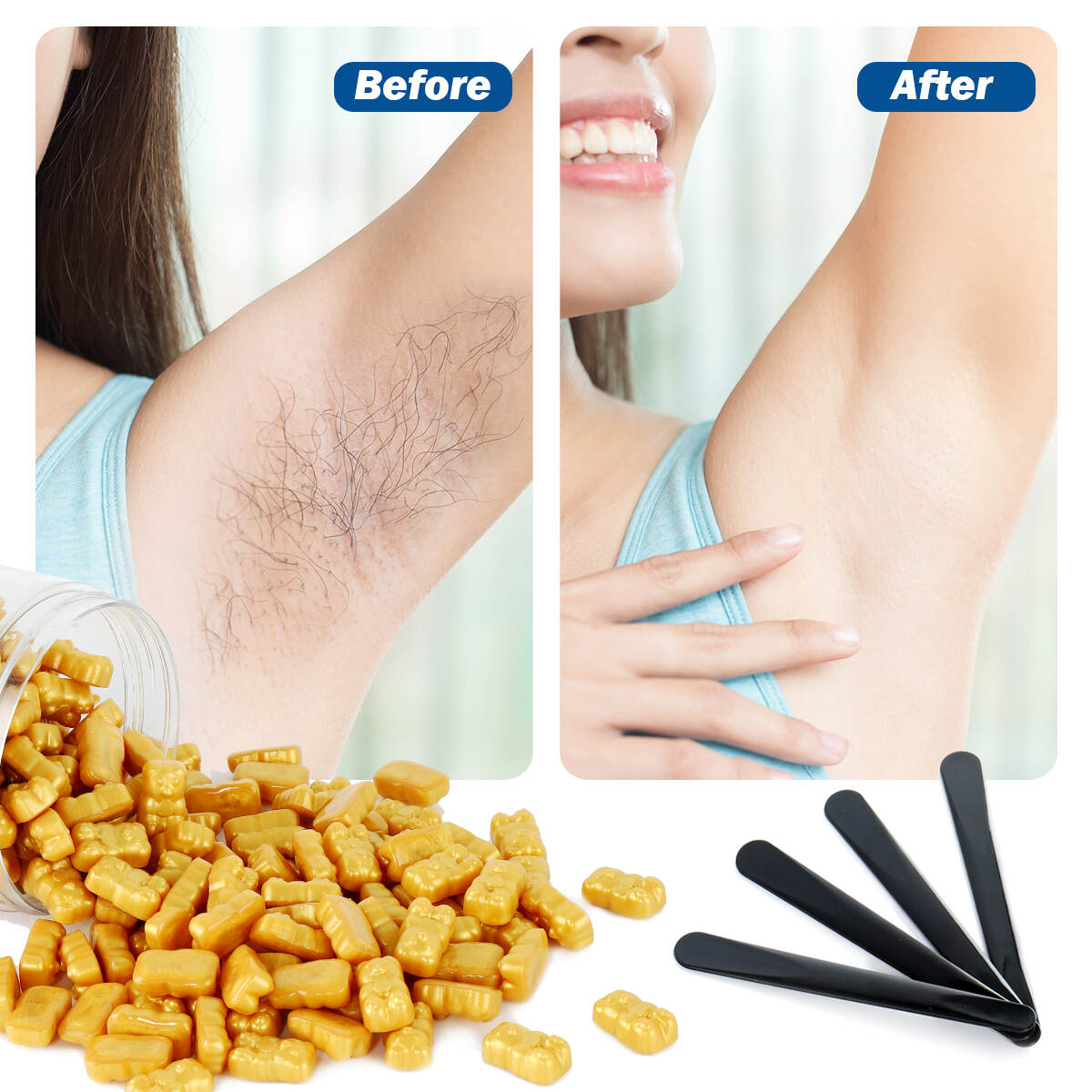 hard wax beans 100g,sensitive skin wax,professional hard wax,hair removal wax beads