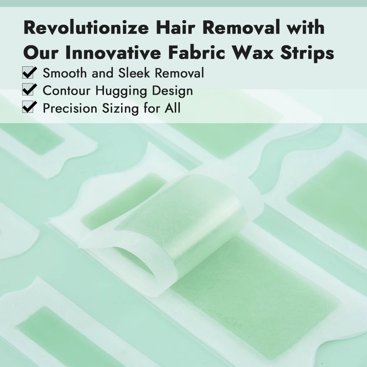 fabric wax strips, reusable wax strips, innovative waxing strips, professional waxing strips