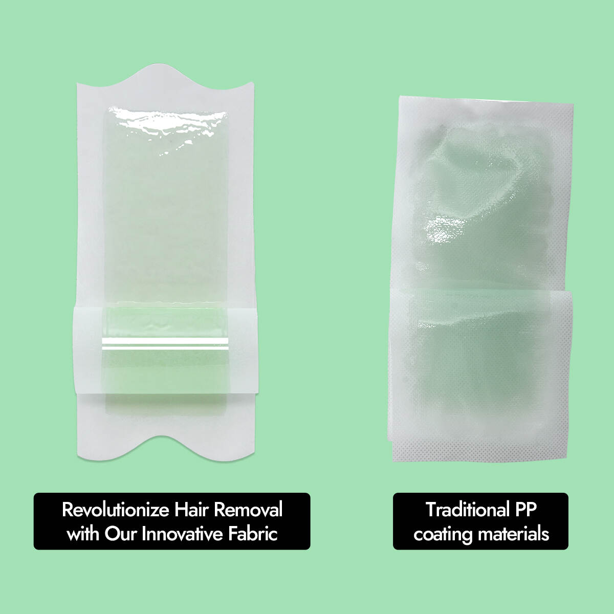 fabric wax strips, reusable wax strips, innovative waxing strips, professional waxing strips