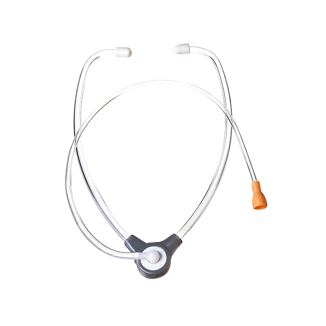 Hearing Aid Listening Tube With Couple Stethoclip Hearing Aid Stethoscope