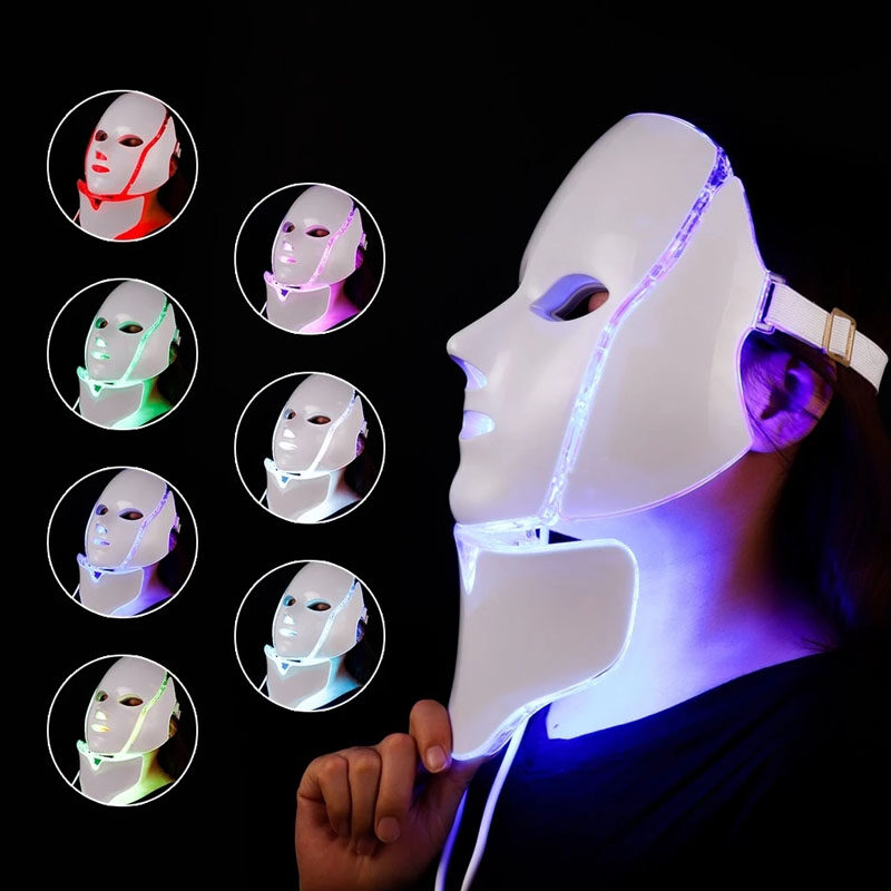 7 color led light therapy mask, 7 color led light therapy, 7 color led mask light therapy skin care, 7 color led face mask, 7 color led mask