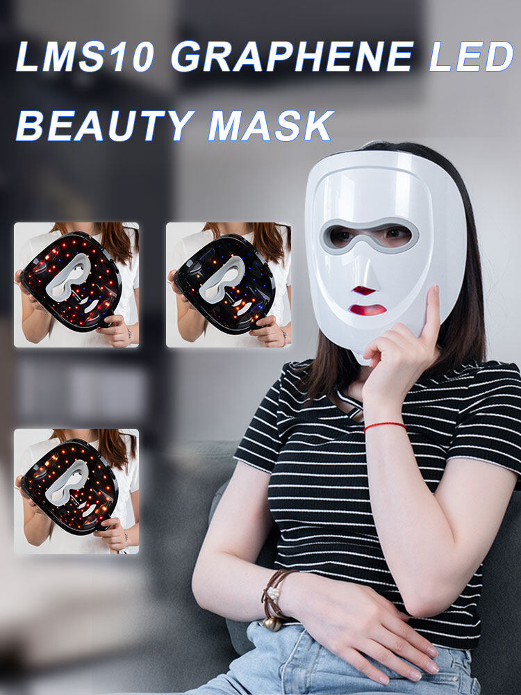3 color led mask, 3 color led face mask