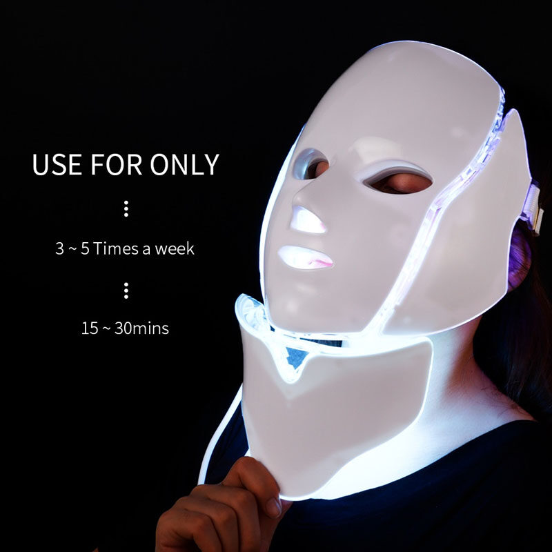 7 in 1 led light therapy mask, light therapy led mask 7 in 1