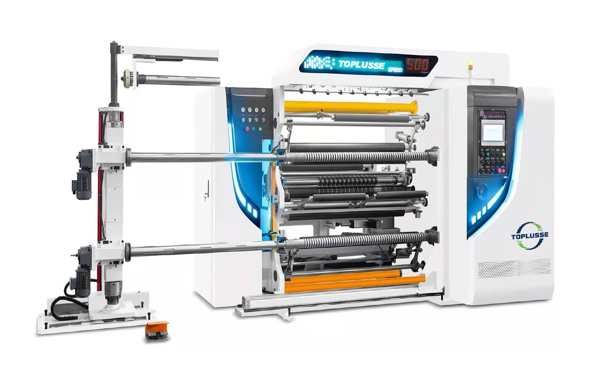 Toplusse High-Speed Horizontal Slitting Machine - 1300mm Width, 500 m ...