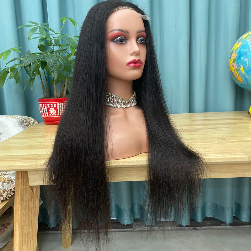 5x5 transparent lace closure wig, lace front closure wigs human hair, 150 density wig straight, 30 inch 180 density wig, raw cambodian curly hair wholesale