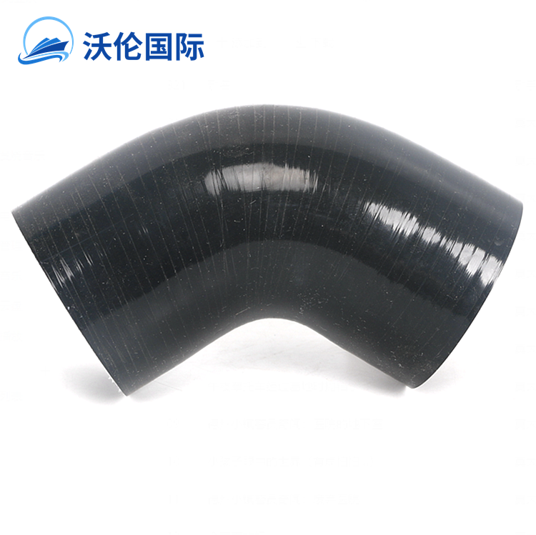 Factory price ID 2.5 inch 45 Degree Silicone intake Hose 63mmTurbo Silicone Rubber Hose