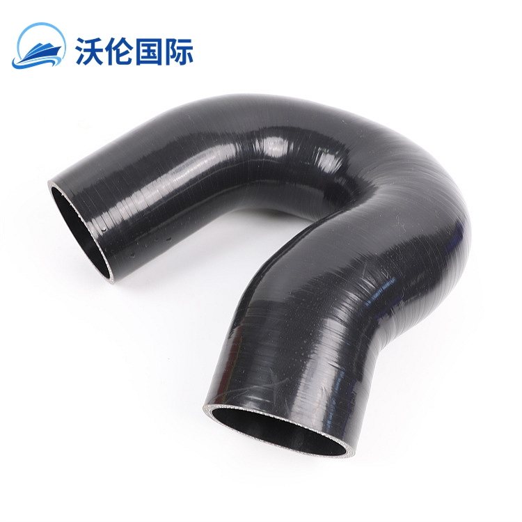 Automotive silicone air intake rubber hose pipe black with good praise