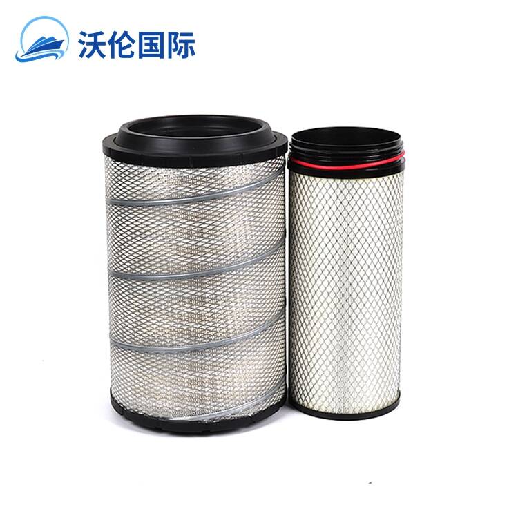 Best selling HOWO truck Engine Air Filters k2841 WG9725190102/03 KW2841 made in Wolun