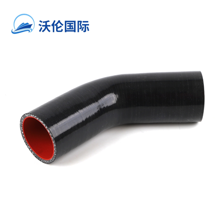 Factory price 2 inch silicone pipe 50mm 45 Degree Auto Silicone turbo coolant hose