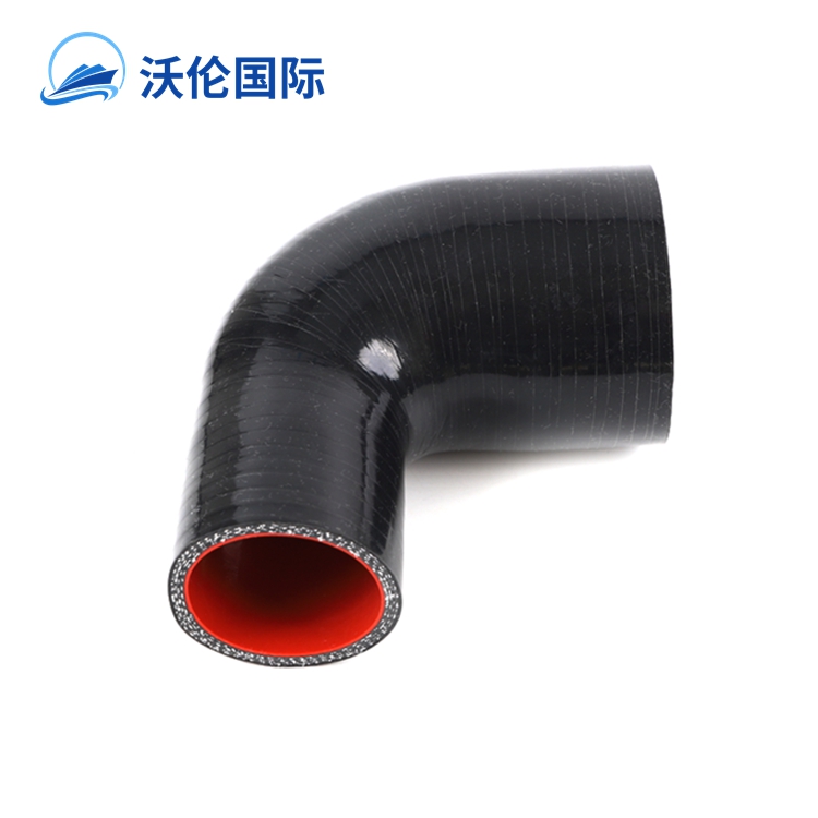 63mm to 89mm 90 degree reducing silicone coolant turbo hose pipe tube