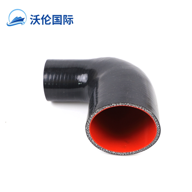 60mm to 89mm 90 degree reducing silicone coolant turbo hose pipe tube