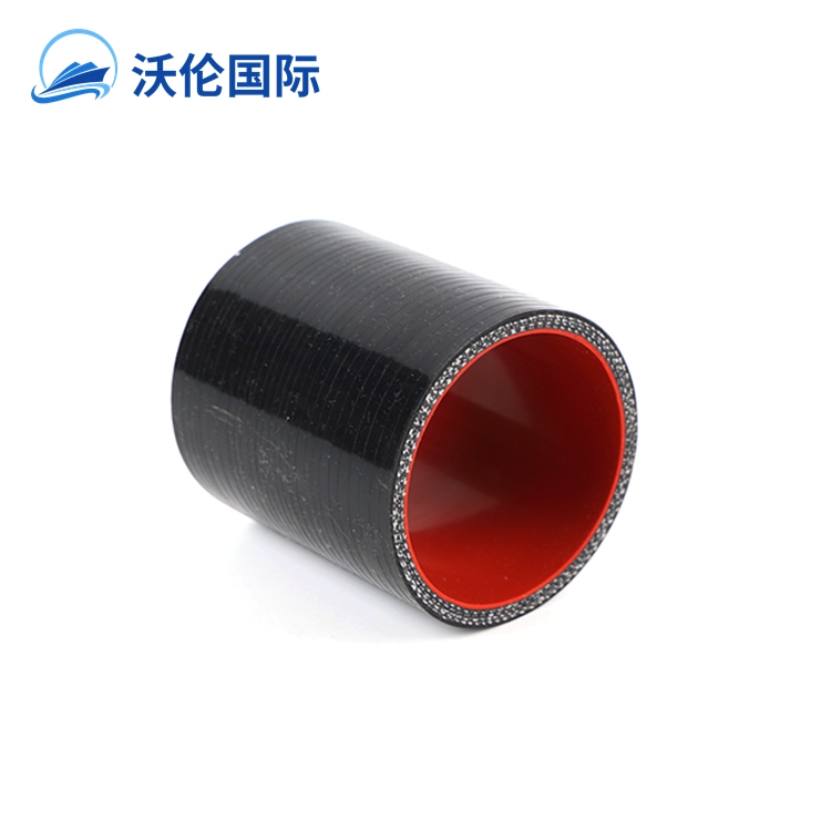 Red black straight coupler 70mm silicone radiator hose pipe for automotive