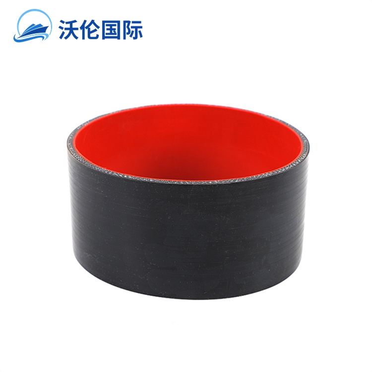 5 inch Red black straight coupler pipe127mm silicone radiator hose tube for automotive