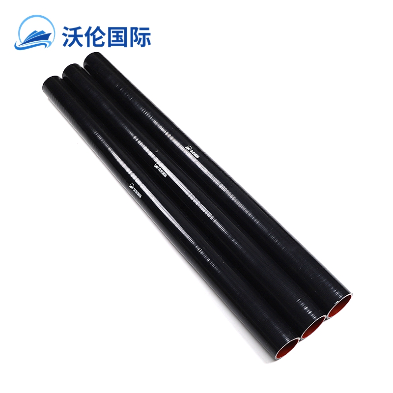 2.5 inch Universal Auto 1meter length Straight Silicone Hose Pipe Tube 63mm Air Water Coolant Black