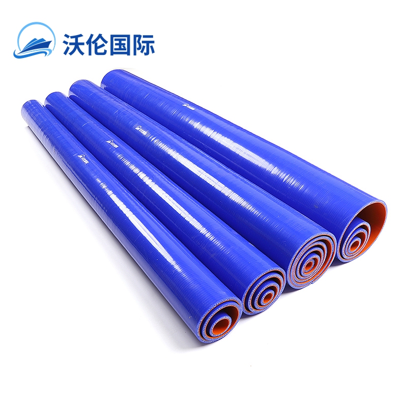 ID 10mm to 102mm 1-Meter Straight Radiator Turbo/Intake/Intercooler 4-Ply Silicone Pipe Hose pipe Blue red