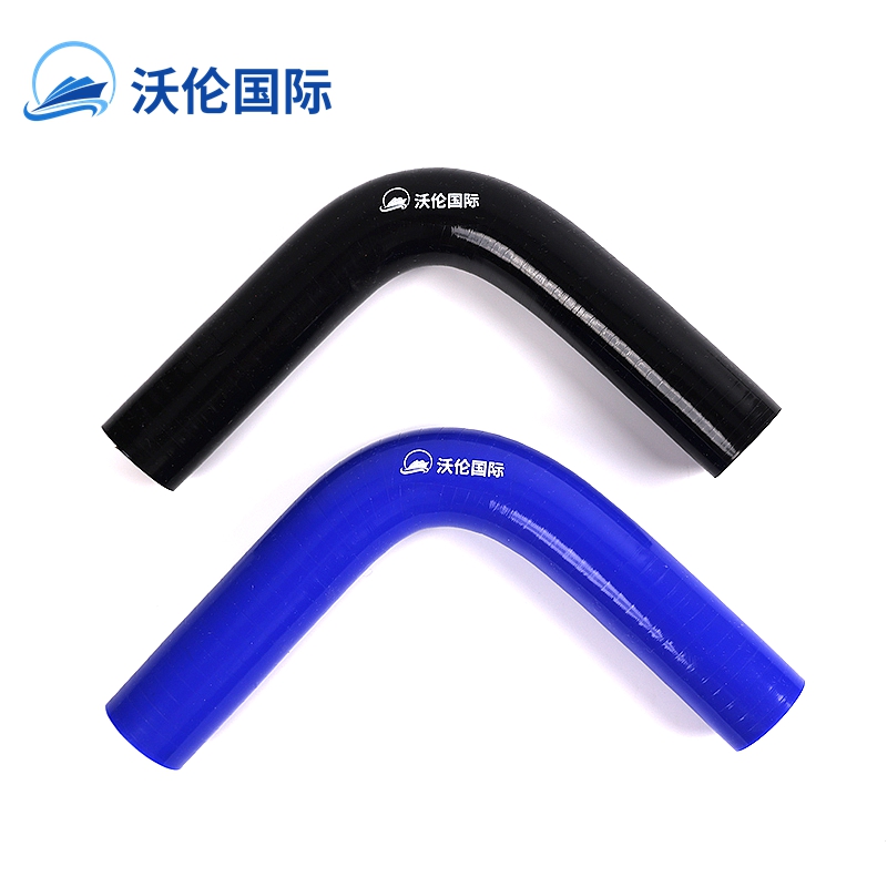 Wolun Car Parts 22mm ID size 90degree Silicone Joiner Hose/Rubber/Coupler/Coupling/Tube/bend elbow 7/8"