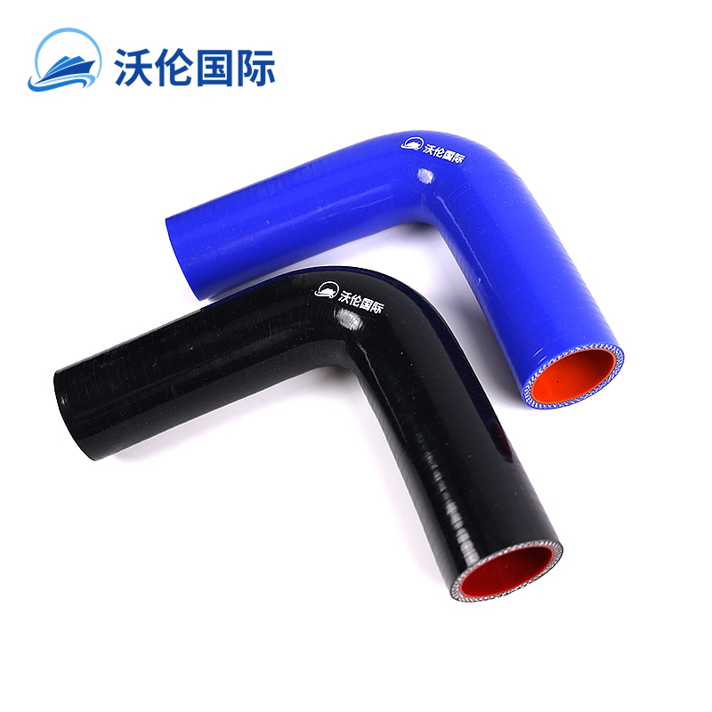 90 Degree Silicone Elbow Bend Hose 38mm Rubber Coolant Radiator Intercooler 1 1/2 inch