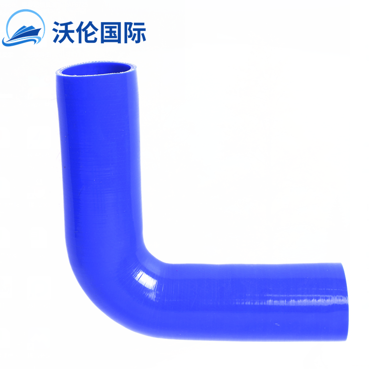 4-Ply Reinforced 28mm ID size 90 Degree Elbow coolant air intake Silicone Hose Turbo Blue