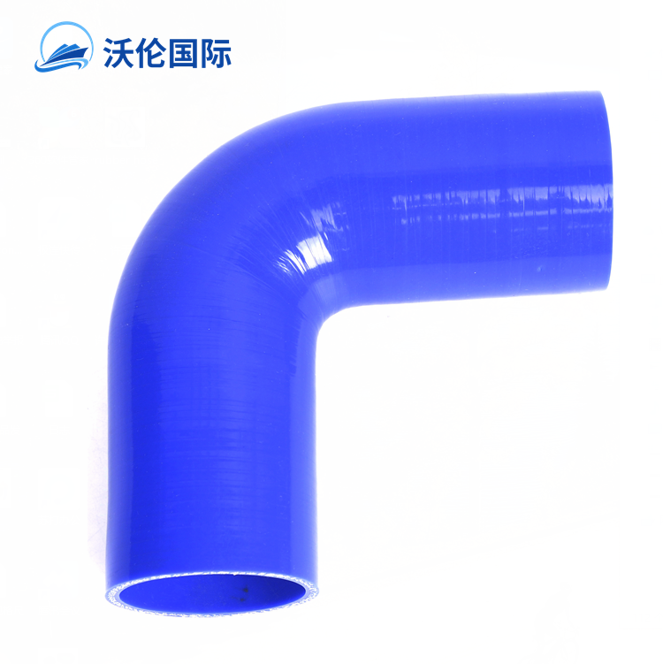 ID 38mm size 90 Degree Elbow coolant Turbo Silicone Hose Blue 4-Ply Reinforced