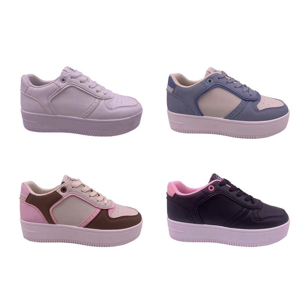 Chinese Factory Wholesale Custom Sneakers Ladies Running Fitness Walking Style Shoes Women Sneaker Casual Shoes
