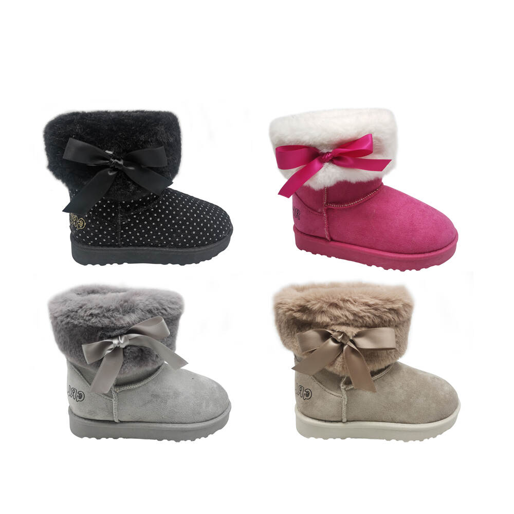 Factory Direct Wholesale Winter Waterproof Furry Snow Boots For Women