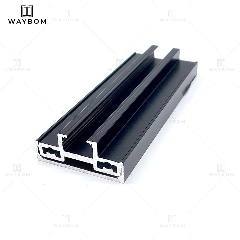 style B perfect system aluminum profile product introduction width of the door panel is only 40mm.