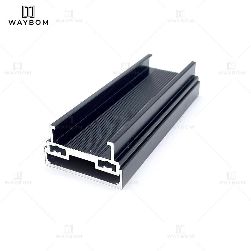 style D perfect system aluminum profile product introduction width of the door panel is only 40mm.