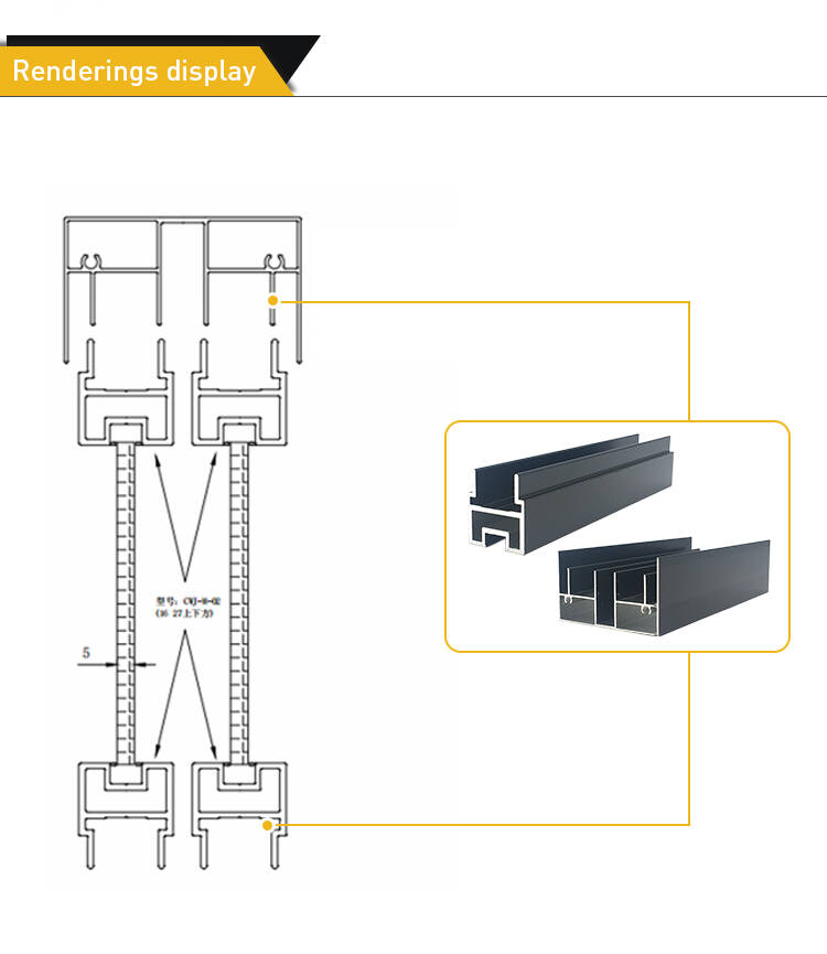 New design Wardrobe Closet Sliding Glass Door Aluminium Profile Sliding ...