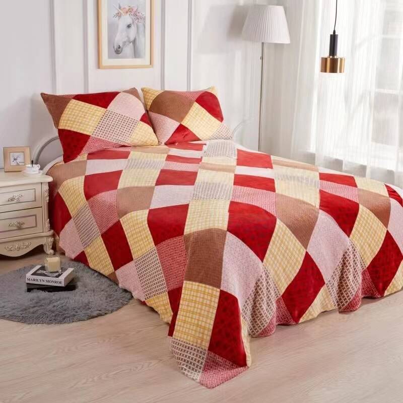 flannel bedding set;3pcs flannel bedding set;4pcs flannel bedding set ;faux fur bedding set