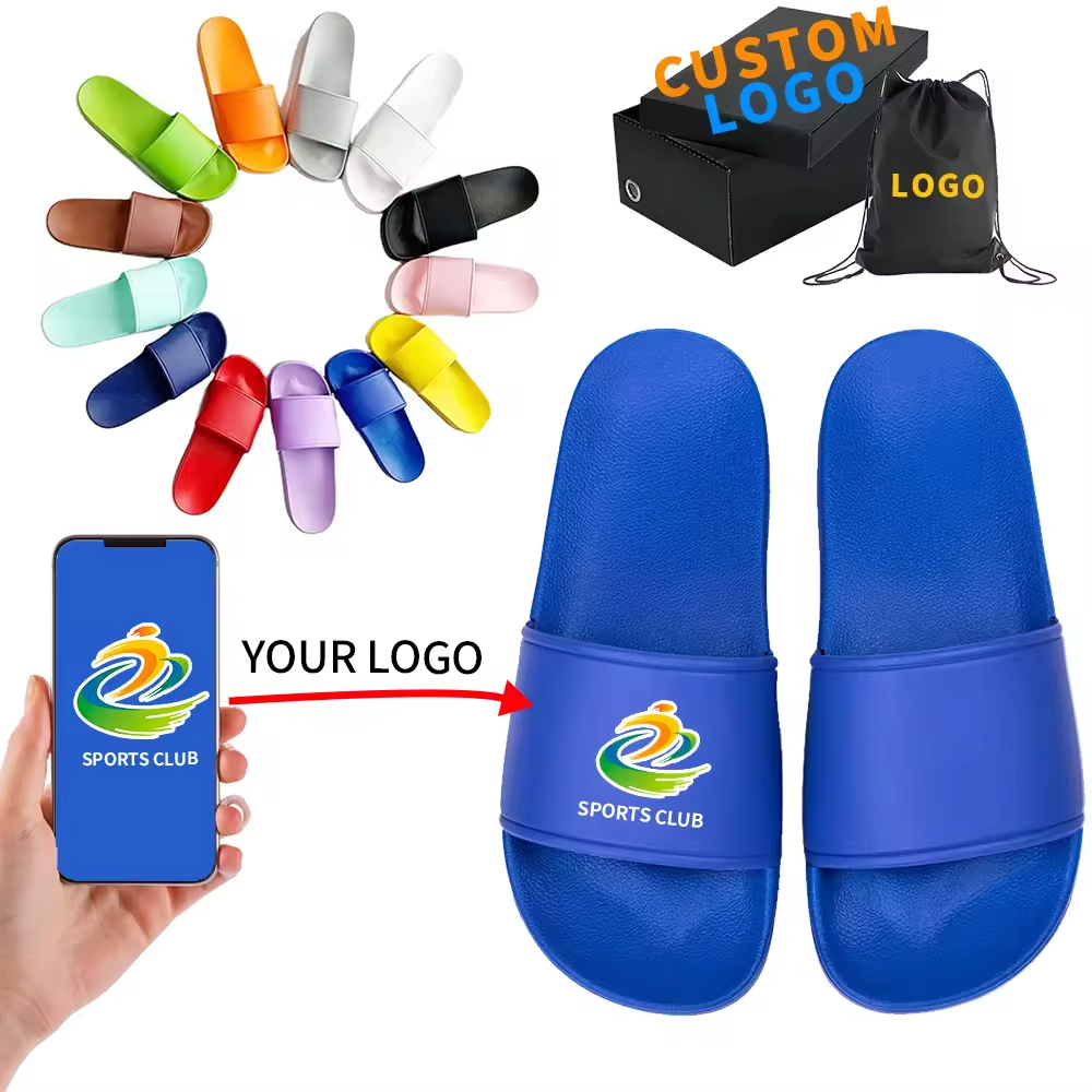 Support small team custom logo EVA insole slippers factory design-copy