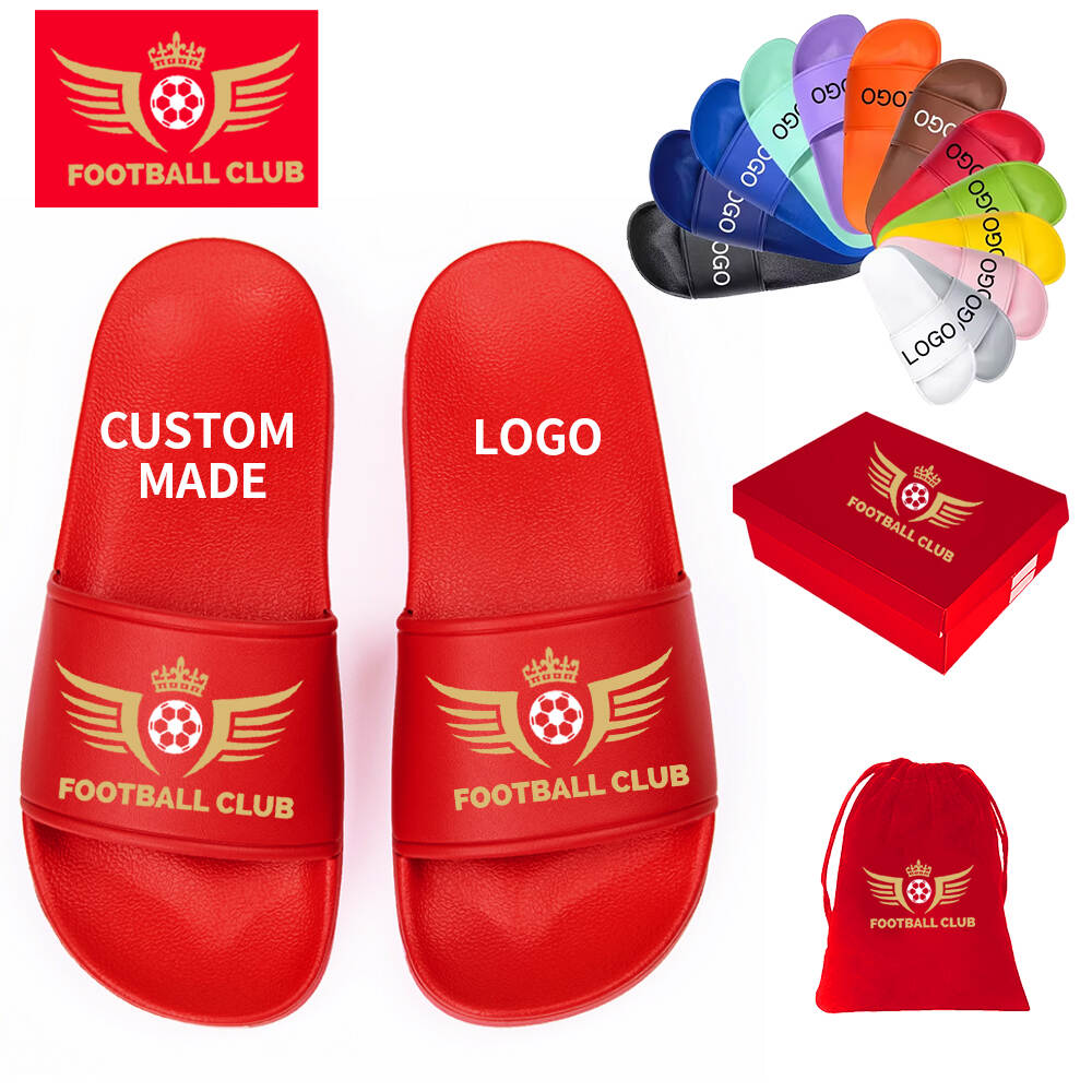 2024 new style slippers, unisex slippers unique design, eco-friendly slippers printing, club small team custom slippers