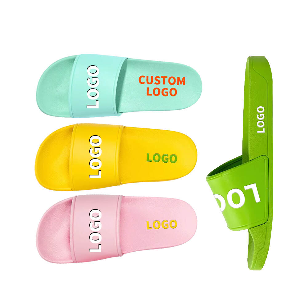 2025 Summer Men's and Women's PVC Slippers Customization Support Small Team Low Order Cheap and Comfortable New Slippers