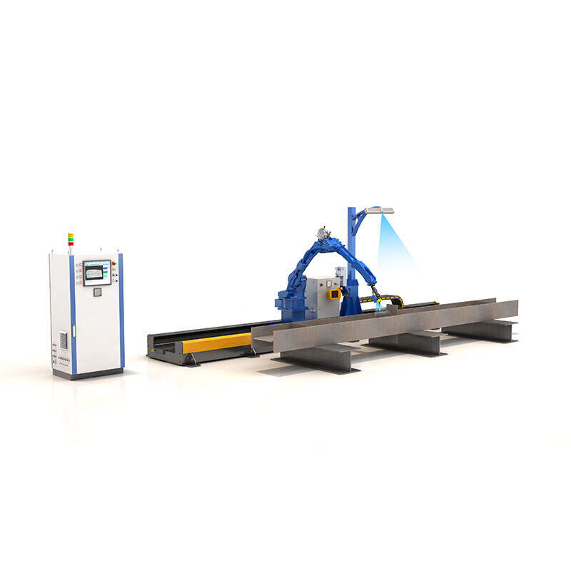 Floor-mounted rail robot welding station distributor,workbench welding,Floor-mounted rail robot welding station exporter,metal welding tables