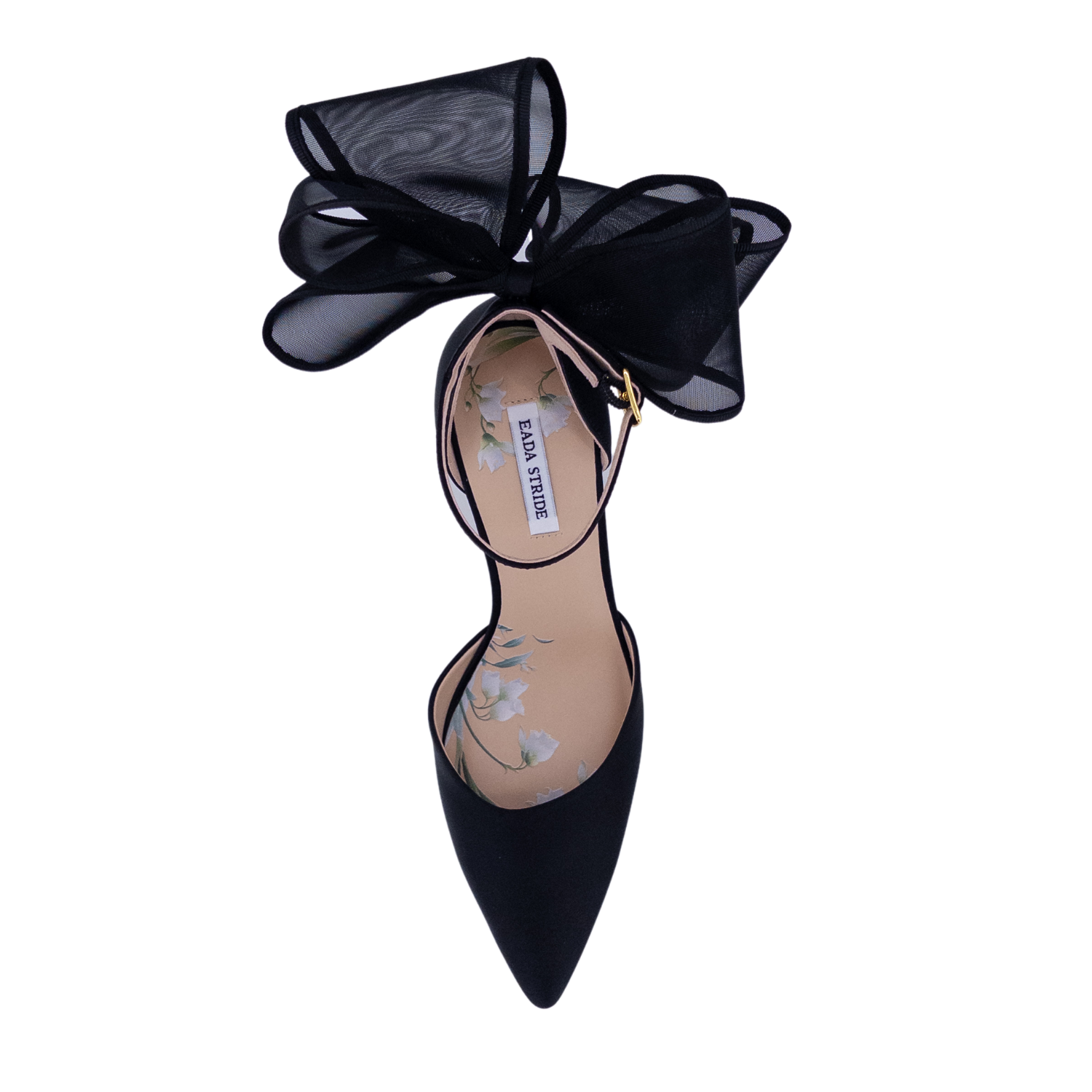 statement bow heels wholesale; red and black satin ankle strap pumps; high heel evening shoes manufacturer; bold party heels B2B supplier; fashion-forward wholesale women's heels