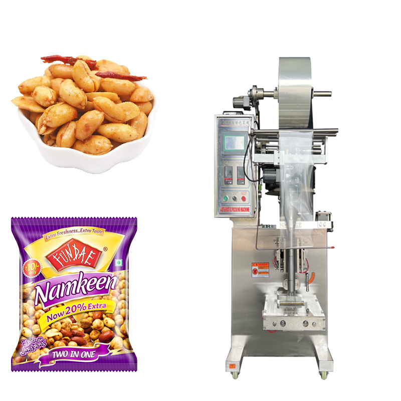 Back sealing granule packing machine