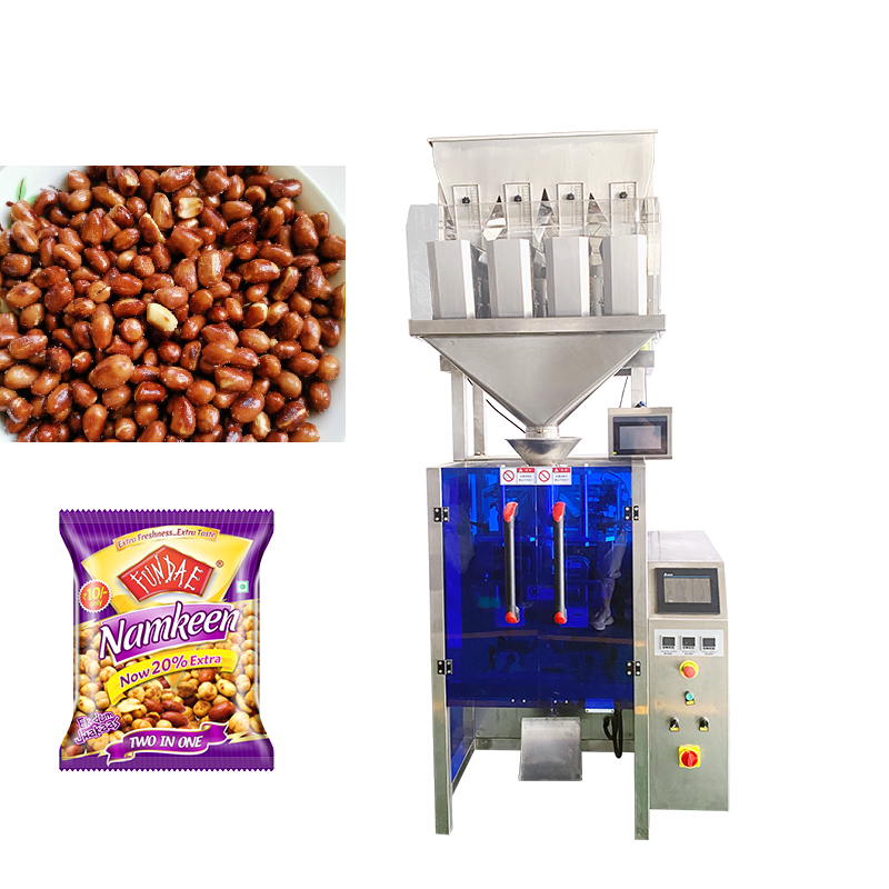 Linear 4-head weighing packaging machine