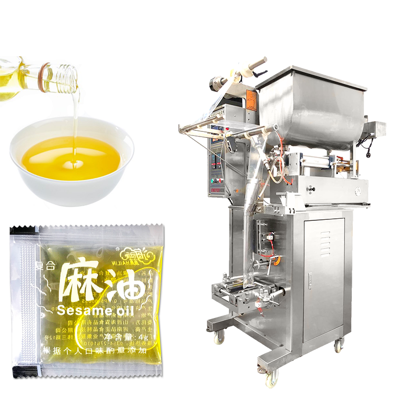 Three-side sealing Liquid/sauce packing machine