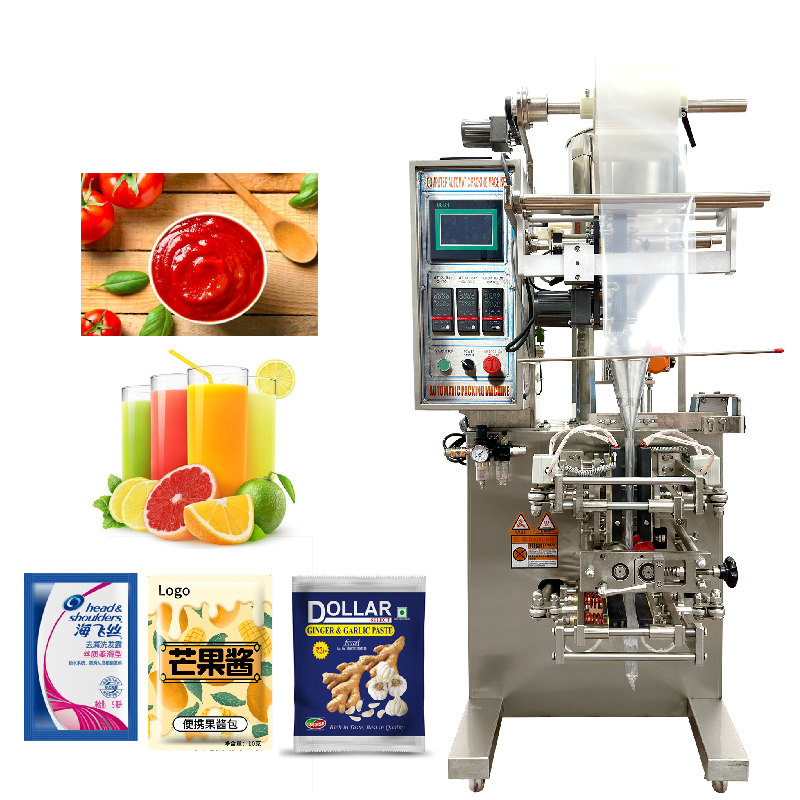 Four-side sealing Liquid/sauce packing machine