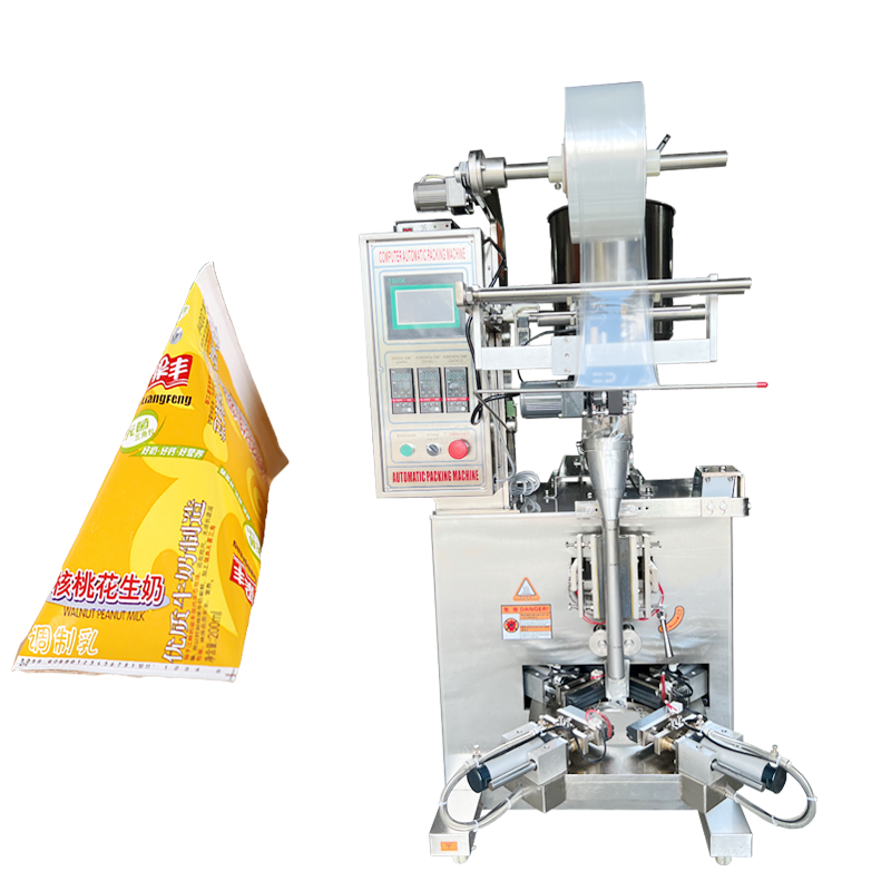 Triangle bag Liquid/sauce packing machine