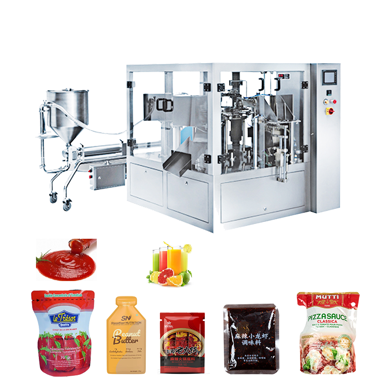 Automatic Premade bag Liquid/sauce packing machine