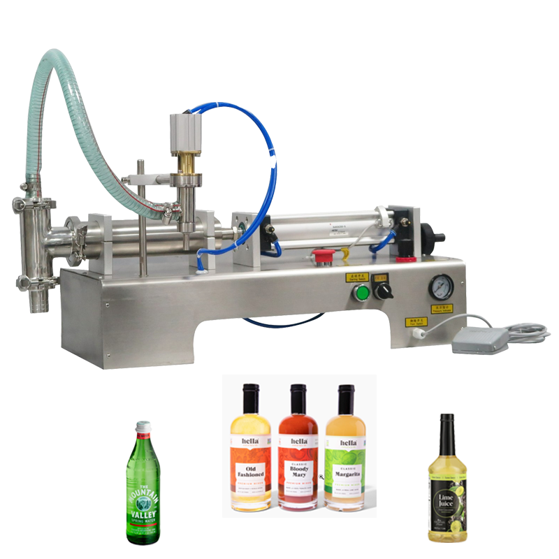 Semi-automatic liquid filling machine