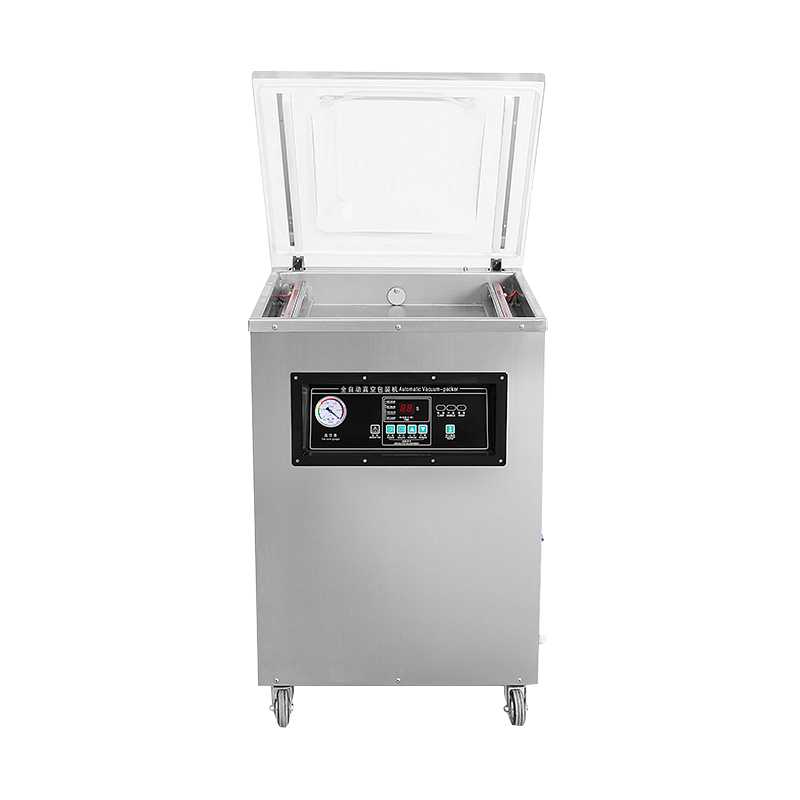 Single chamber vacuum packing machine